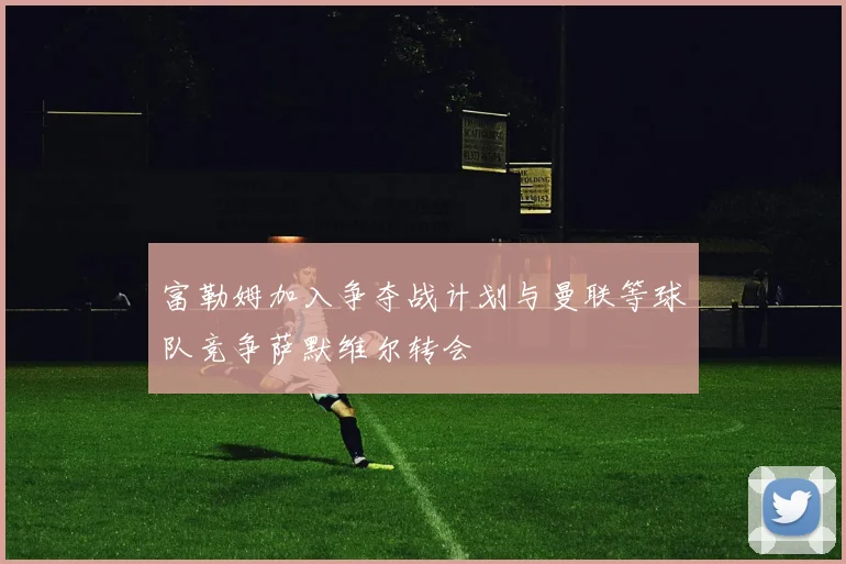 富勒姆加入争夺战计划与曼联等球队竞争萨默维尔转会